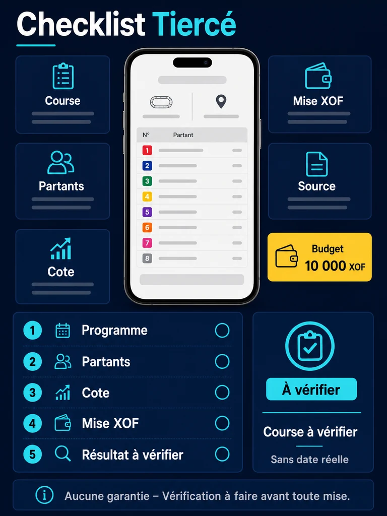 Tiercé du jour 1xBet Côte d’Ivoire